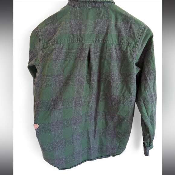 Green Button Down Shirt - Picture 6 of 7